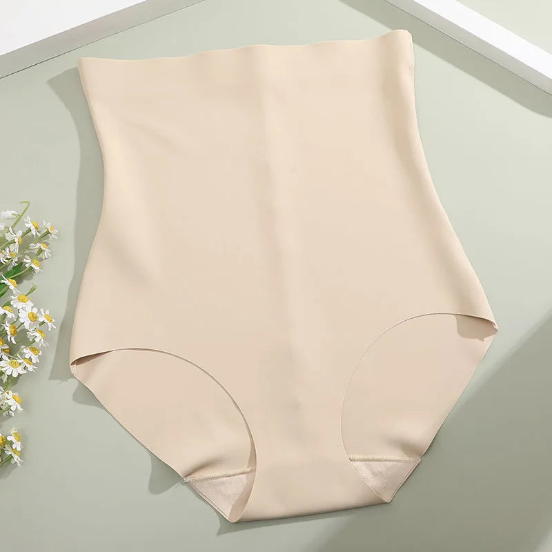 Beige high waisted tummy control shaper underwear – REYVA